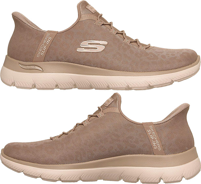 SKECHERS（スケッチャーズ） 4E相当 幅広 レディース アーチ フィット