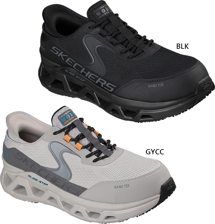 SKECHERS（スケッチャーズ） メンズ スリップインズ ワーク スリップ