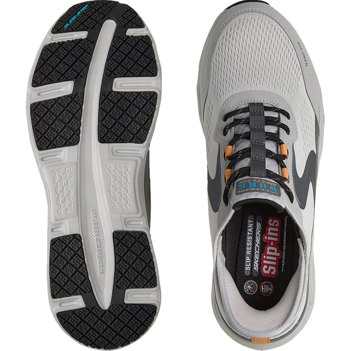 SKECHERS（スケッチャーズ） メンズ スリップインズ ワーク スリップ