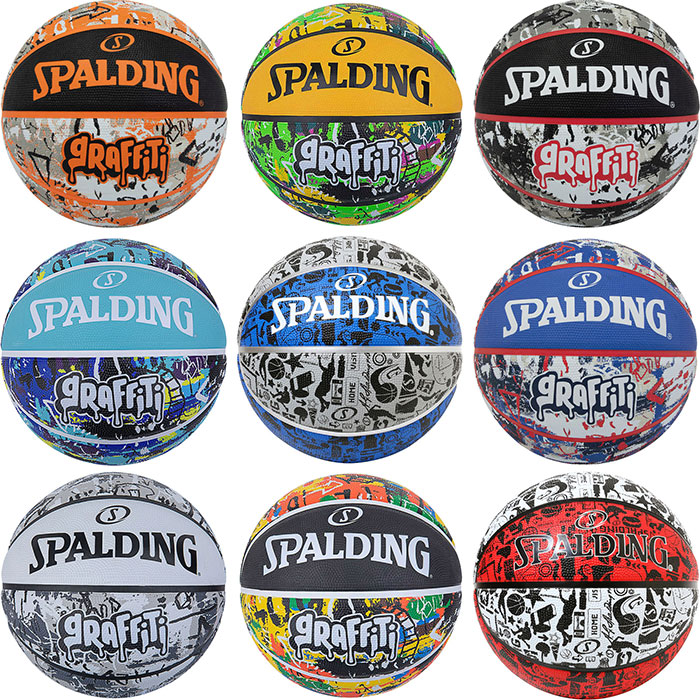 SPALDING（スポルディング） 7号球 メンズ レディース グラフィティ