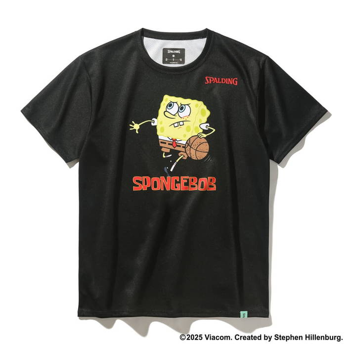 SPALDING（スポルディング） ジュニア キッズ Tシャツ スポンジ・ボブ
