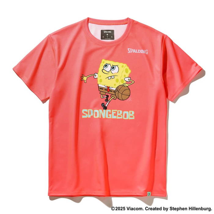 SPALDING（スポルディング） ジュニア キッズ Tシャツ スポンジ・ボブ
