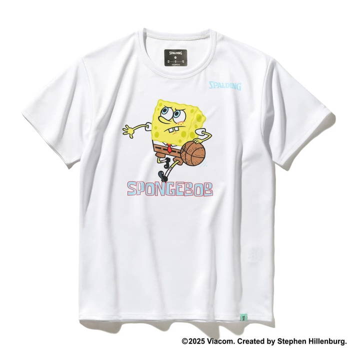 SPALDING（スポルディング） ジュニア キッズ Tシャツ スポンジ・ボブ