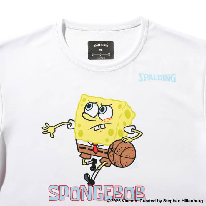 SPALDING（スポルディング） ジュニア キッズ Tシャツ スポンジ・ボブ
