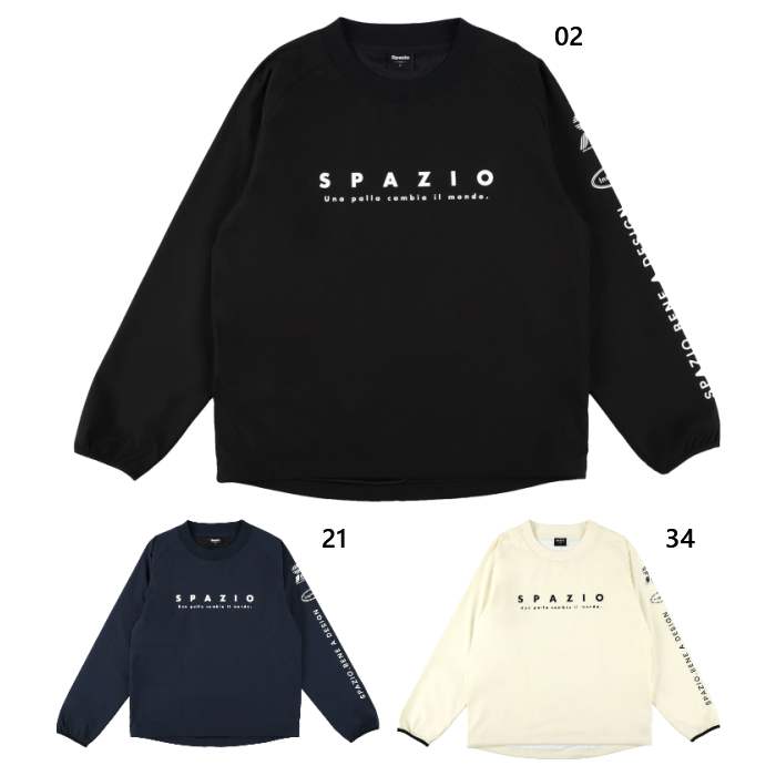 Spazio（スパッツィオ） メンズ レディース 長袖ピステ サッカーウェア