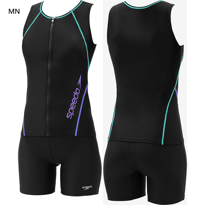 Speedo 水着　Lサイズ　フィットネス　スイムウェア speedo（スピード） レディース セパレーツ V スイムウエア スイミング