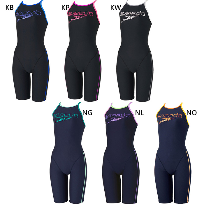speedo（スピード） レディース ゼブラ スタック ターンズニースキン