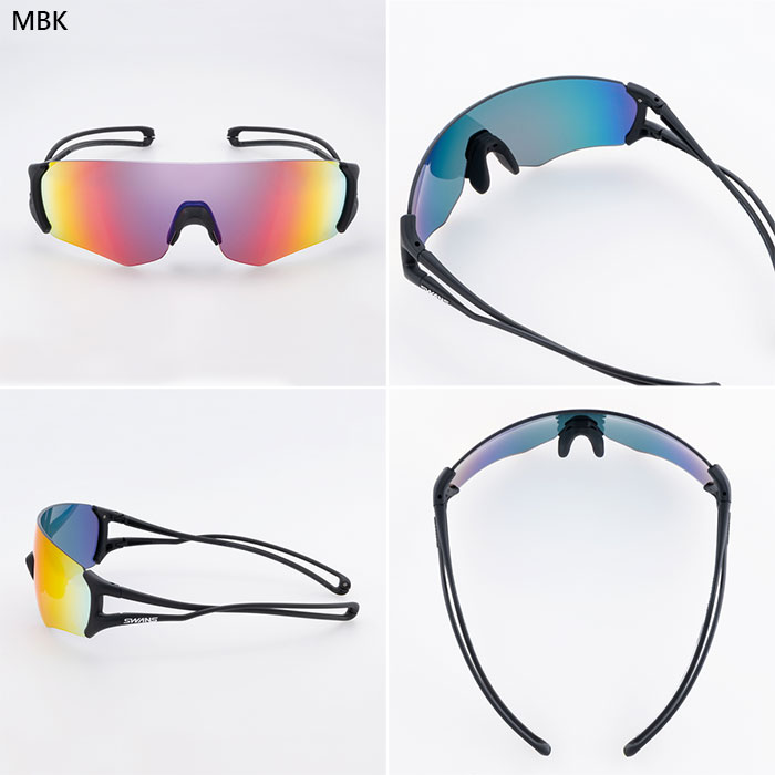 SWANS スポーツサングラス(野球 テニス ランニング用) SWANS（スワンズ） メンズ レディース イーノックスエイト8 G2 E-NOX