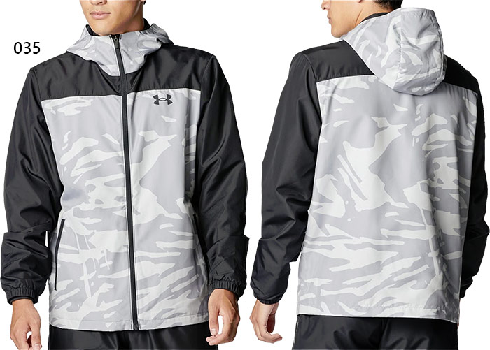 ◆◆ ＜アンダーアーマー＞ トリコット ウーブン フルジップ フーディド ジャケット＆ ウーブン パンツ 上下セット 6007972-6007974 UNDER ARMOUR（アンダーアーマー） メンズ トリコット ウーブン