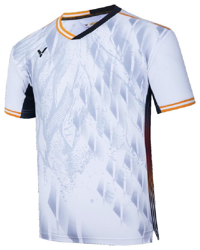 Victor - Lサイズ ヨネックス VICTOR ビクター バドミントン テニス Tシャツ VICTOR(スポーツ) ビクター メンズ レディース ゲームシャツ