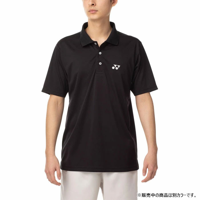 ヨネックス メンズ レディース 半袖 ポロシャツ スタンダードサイズ テニス バドミントンウェア トップス ゲームシャツ 無地 ワンポイントロゴ  10300