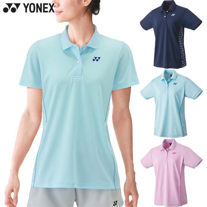 ヨネックス レディース ゲームシャツ テニス バドミントンウェア トップス 半袖 ポロシャツ 20726