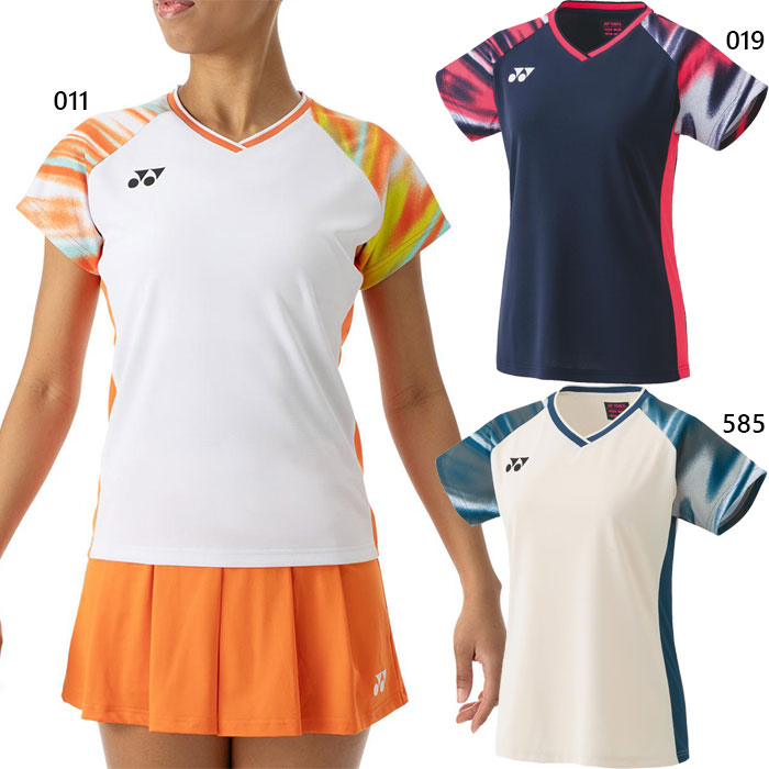 新品未使用タグ付　YONEX ヨネックス　テニス　シャツ　スカート　セットアップ YONEX ヨネックス テニスウェア レディース ゲームシャツ スリム