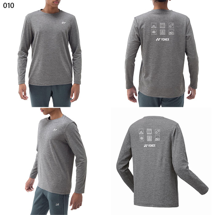 YONEX ヨネックス メンズ レディース ロングスリーブTシャツ