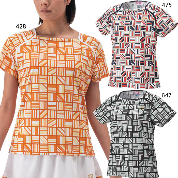 YONEX バドミントンシャツ レディースL 楽天市場】ヨネックス YONEX ウィメンズゲームシャツ レディーステニス