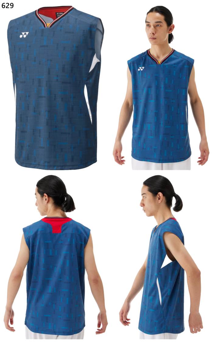 YONEX ヨネックス メンズ ゲームシャツ ノースリーブ