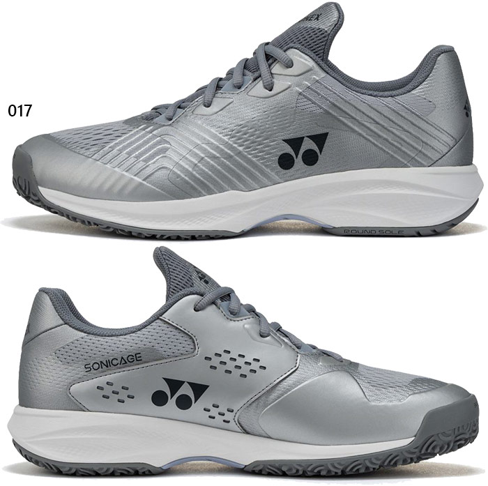YONEX テニスシューズ クレー砂入人工芝用 4E wide 011 25.5 YONEX（ヨネックス） 幅広 4E幅相当 メンズ レディース パワー