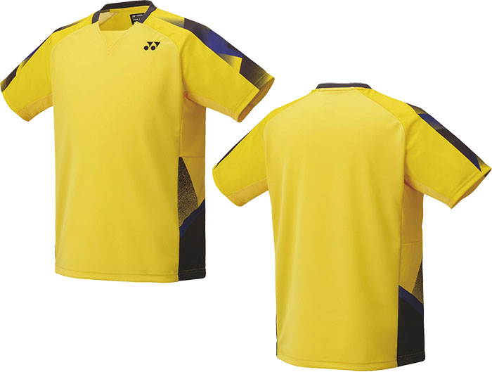 YONEX バドミントンシャツ Lサイズ グレー/イエロー yonex-5190_3.jpg