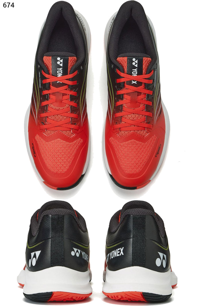 25.5㎝　エアラスダッシュ/674　新品未使用　YONEX　テニスシューズ YONEX ヨネックス テニスシューズ ユニセックス AERUS DUSH 5