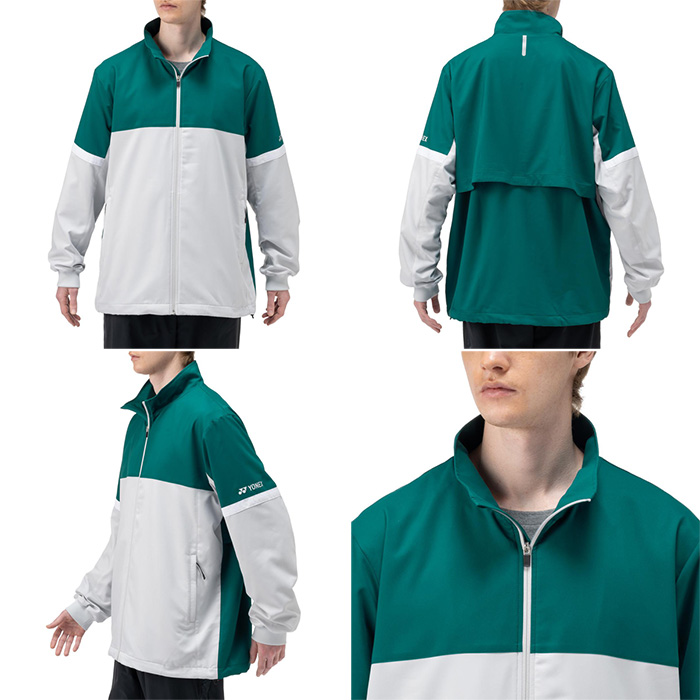 Mサイズ　ウィンドウォーマーシャツ　新品　受注会限定　YONEX　ウェア YONEX ヨネックス メンズ レディース ユニ裏地付ウィンド