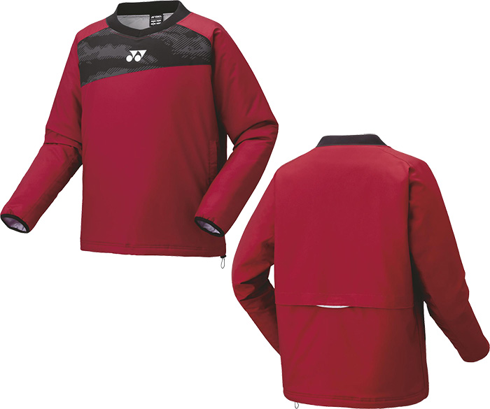 ヨネックス メンズ レディース ユニ中綿Vブレーカー バドミントン ウェア 競技 ソフトテニス ランニング トレーニング 長袖 アウター 制電 撥水 ブラック 黒 レッド 赤 グリーン 緑 送料無料 YONEX 90095 YONEX（ヨネックス） メンズ レディース ユニ中綿Vブレーカー テニス