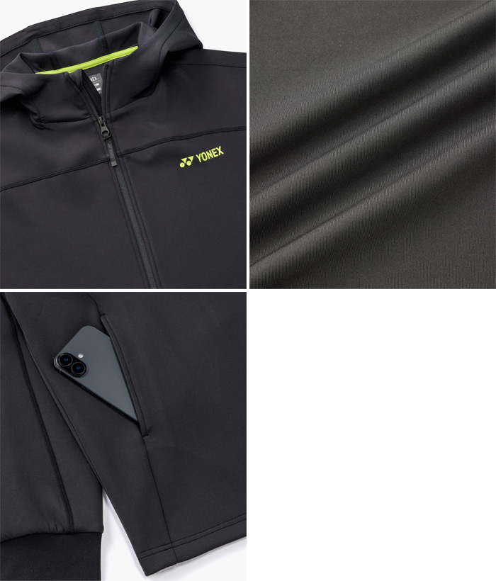 YONEX（ヨネックス） メンズ レディース ユニウォームアップパーカー