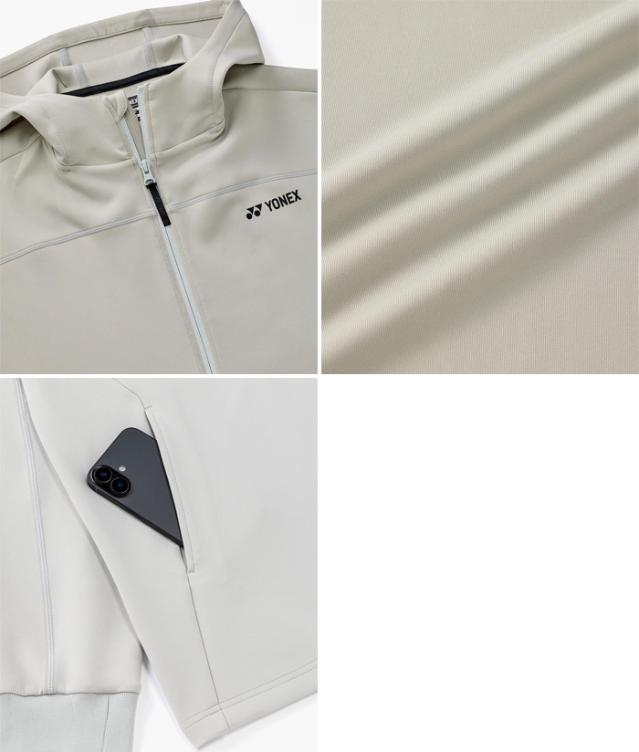 YONEX（ヨネックス） メンズ レディース ユニウォームアップパーカー