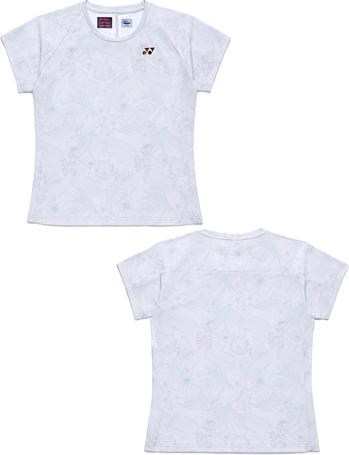 美品【 YONEX 】バトミントンorテニスウェア/レディース/ Lサイズ YONEX（ヨネックス） レディース ゲームシャツ バドミントンウェア