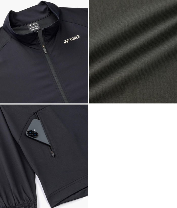YONEX（ヨネックス） メンズ レディース ユニウォームアップシャツ