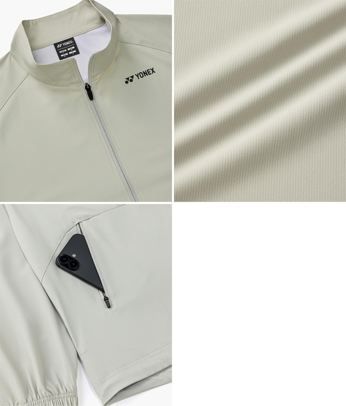 YONEX（ヨネックス） メンズ レディース ユニウォームアップシャツ