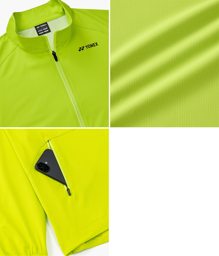 YONEX（ヨネックス） メンズ レディース ユニウォームアップシャツ