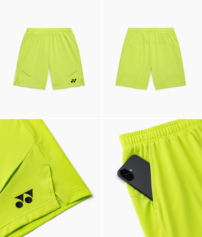 YONEX（ヨネックス） メンズ ニットハーフパンツ テニス バドミントン
