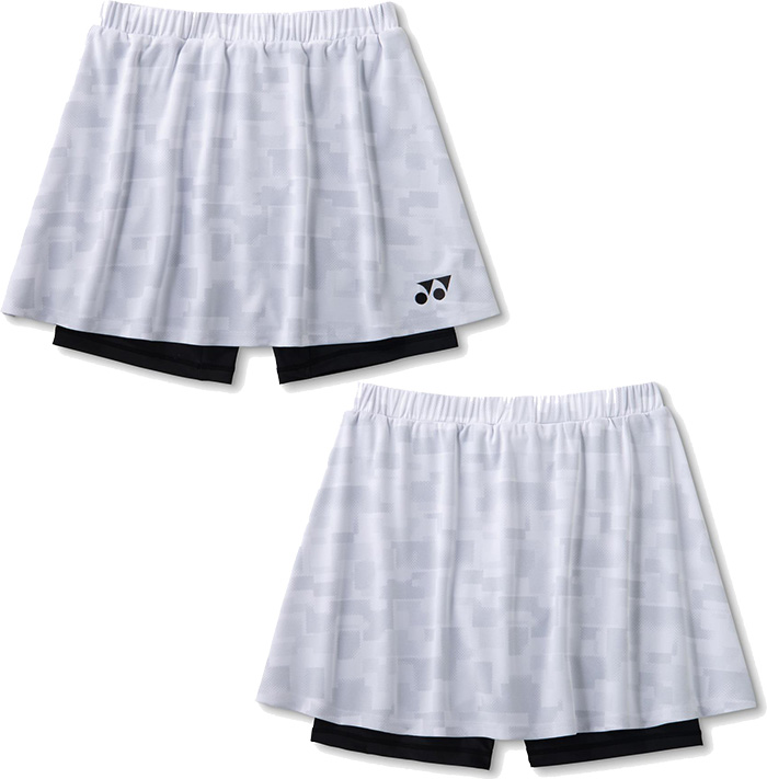 YONEX テニス スコート グラデーション YONEX（ヨネックス） レディース スカート インナースパッツ付 テニス