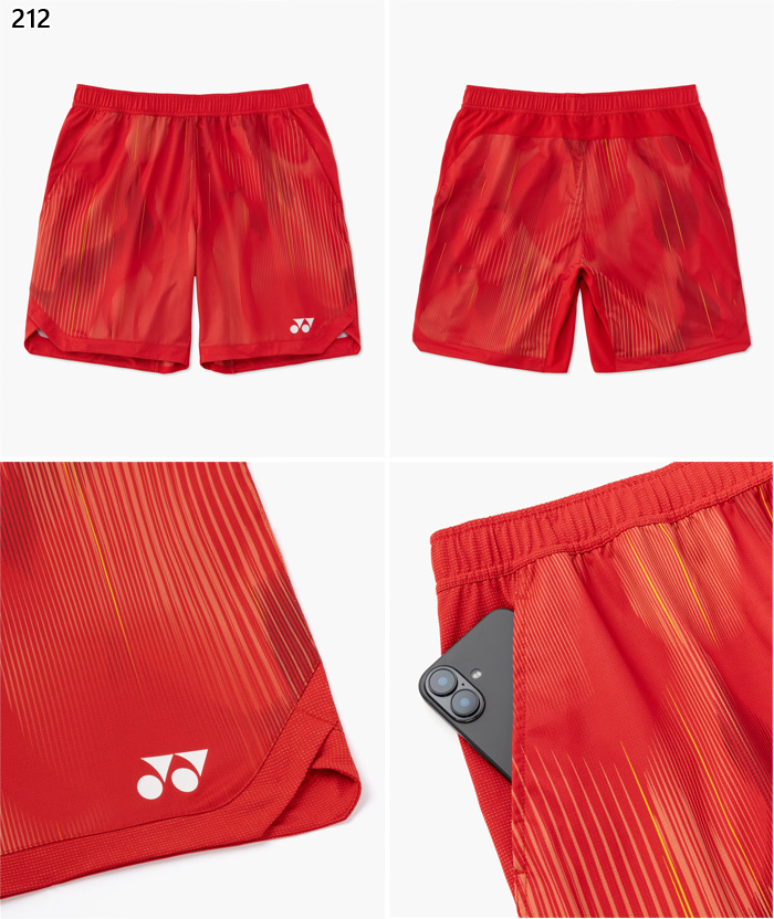 YONEX（ヨネックス） メンズ ニットハーフパンツ テニス バドミントン