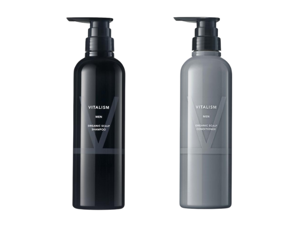 スカルプ シャンプー コンディショナー [初回限定25%OFF] VITALISM バイタリズム 500ml 単品 男性用 メンズ 頭皮 ボリューム ヘア ケア 50代