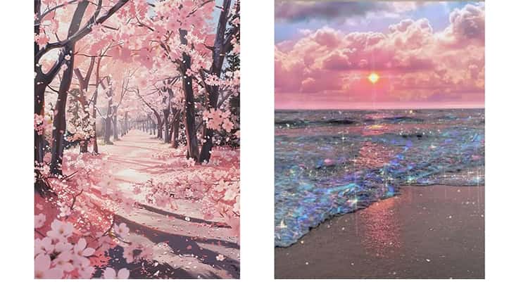 絵画 上級 ダイヤモンドアート 暇つぶし アート 2点セット キット