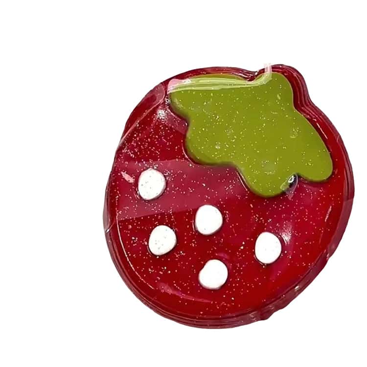 おもちゃ スクイーズ 握る いちご 食べ物スクイーズ イチゴ 握って遊ぶ