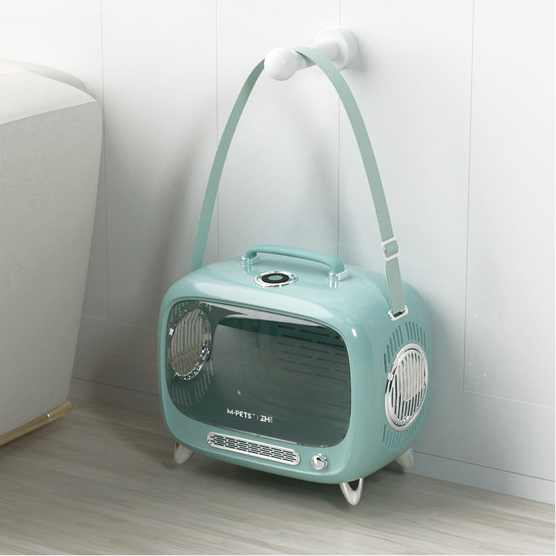 【M-PETS】ペットキャリーバッグ　レトロテレビ M-PETS】TVペットキャリー - 株式会社ぺティファーム