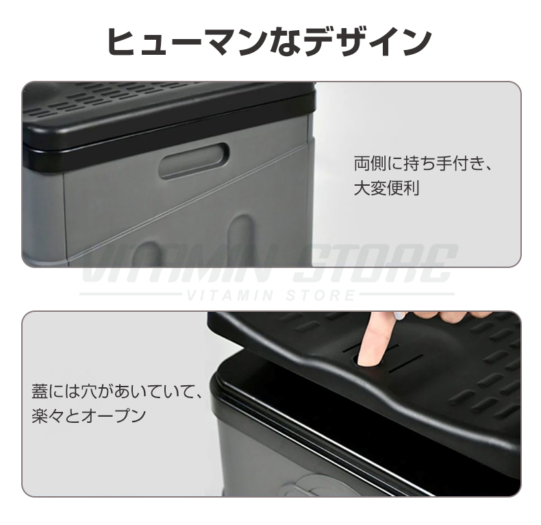 【即納 収納袋＆ゴミ袋12枚付き 一年保証】携帯トイレ 簡易トイレ 20L 耐荷重150kg キャンプ トイレ 便座 非常用 車中泊 防災トイレ 折りたたみ 緊急トイレ｜vitamin-store｜15