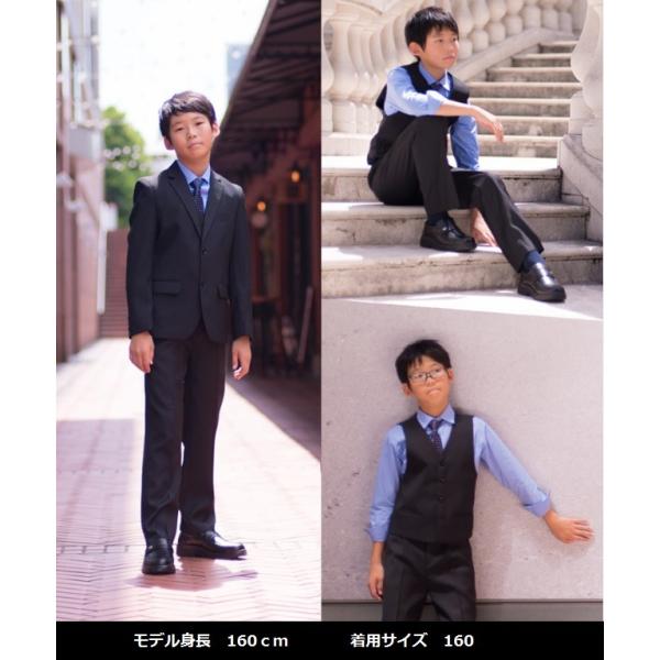 数量限定】男の子スーツ 5点セット＋コート フォーマル 145 150 男児