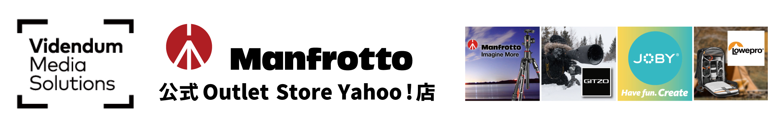 Manfrotto Outlet Store Yahoo!店 ヘッダー画像