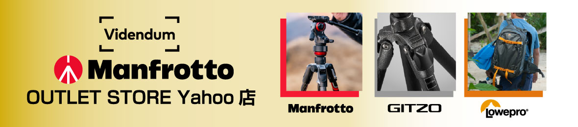 Manfrotto Outlet Store Yahoo!店 ヘッダー画像