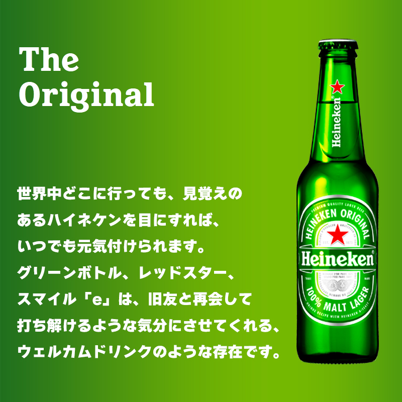 Heineken（ハイネケン） ロングネック 瓶 330ml×24本 beer ビール 1