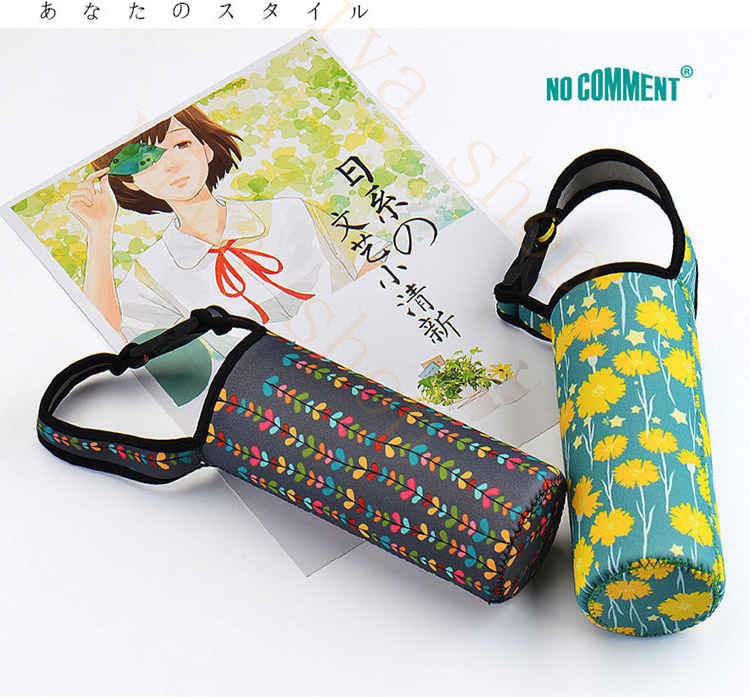 大注目 食器 餌やり 水やり用品 ペットボトルカバー タンブラーホルダー 水筒カバー 保温 2枚セット ペットボトルカバー タンブラーホルダー 水筒カバー 保温 保冷 水筒ケース ドリンクホルダー マグボトル ショルダー付 持ち歩き 人気 可愛い Www Threeriversofs Com