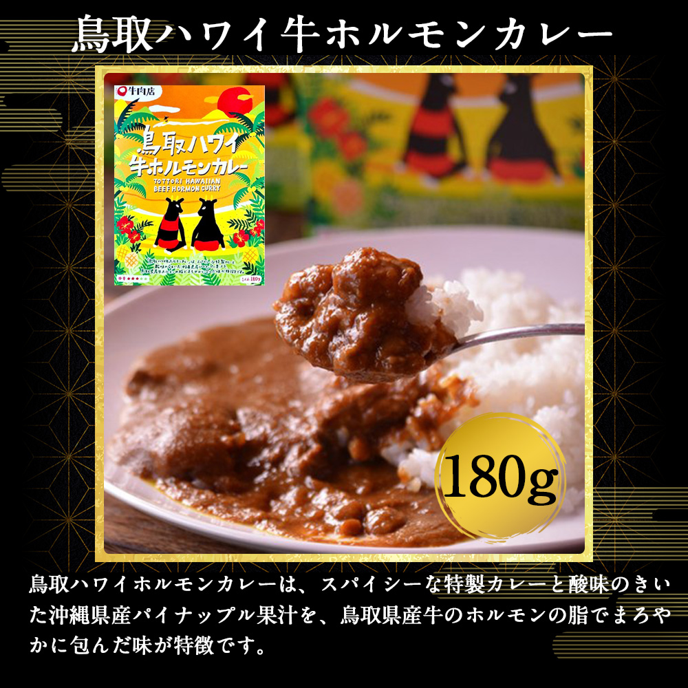 ギフト 精肉店のカレーセット 鳥取和牛 牛肉 カレー カレーセット 3