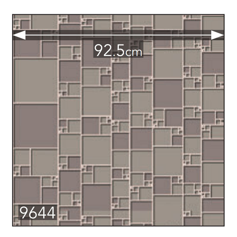 壁紙 タイル調 モダン のり付き のりなし シンコール ベスト クロス 9644 9644 ビバ建材通販 Diy店 通販 Yahoo ショッピング