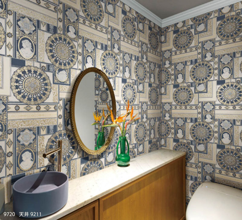 壁紙 タイル調 エレガント のり付き のりなし シンコール ベスト クロス 97 ビバ建材通販 通販 Paypayモール