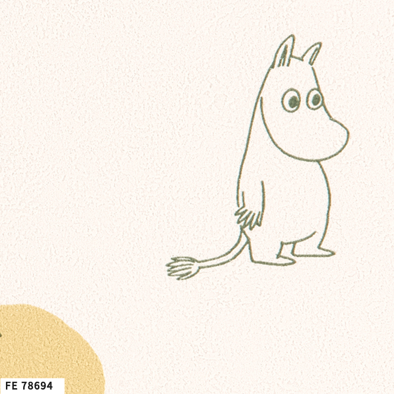サンゲツ（SANGETSU） 壁紙 MOOMIN ドット グラフィカル ナチュラル