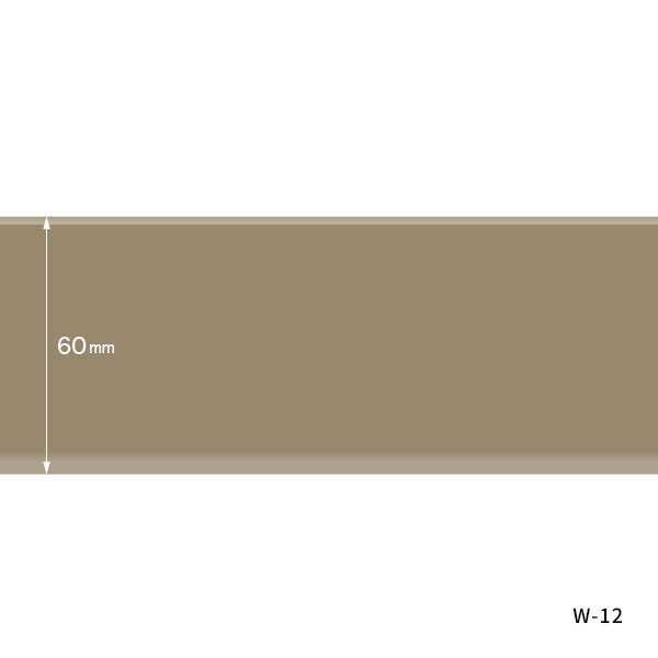 ソフト巾木 巾木 サンゲツ R付き 高さ60mm 長さ915ｍｍ 1ケース