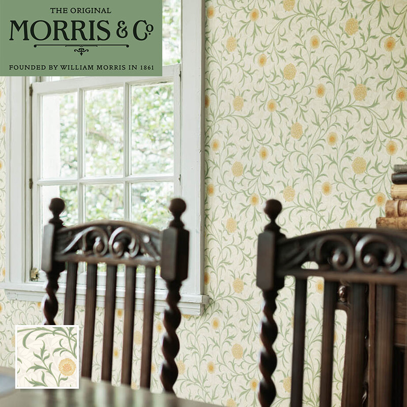 リリカラ LIS-42022 モリス 壁紙 フルーツ インポート Morris ＆ Co
